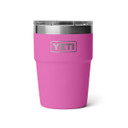 Yeti Rambler 16 oz. Stackable Cup with Magslider Lid Single Image in Wildflower Fuchsia