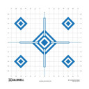 Caldwell Gen 2 16" Sight-In Blue Paper Targets, 10 Pack Image