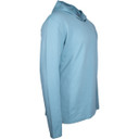 Rogers Men's Avert Lightweight Hoodie with Bug Protection Side Angled Image in Sky Blue