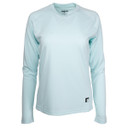 image of Rogers Women's Avert Long Sleeve Shirt with Bug Protection in Light Blue.