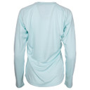 Rogers Women's Avert Long Sleeve Shirt with Bug Protection Back Image in Light Blue