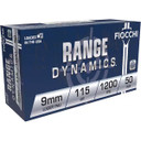 9MM Luger 115 Grain Full Metal Jacket 1200 FPS Pistol Ammunition Box Image