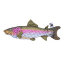 ROCT Rainbow Trout Lined Dog Toy Image