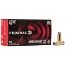 45 Colt 225 Grain Jacketed Soft Point American Eagle Pistol Ammunition, Box of 50