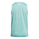 Under Armour Women's UA Tech Twist Tank Back Image in Radial Turquoise