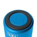 Yeti Rambler Wine Chiller  with Wine Bottom Image in Big Wave Blue