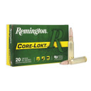 Remington 308 Win 150 Grain 2820 FPS Core-Lokt Rifle Ammunition box Image