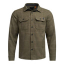 Sitka Hardwood Heavyweight Flannel Image in Deep Hemlock Fall Plaid