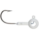 Image of the Crappie Magnet Eyehole Round Jig Head in White