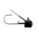 Image of the Lunkerhunt Weedless Mushroom Jig Head in Black