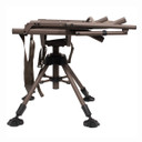 top folded image of Rogers Sporting Goods Tough Hunter Deluxe 360° Folding Swivel Hunting Chair.