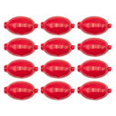 image of Rogers Coated Egg Weights, 6 oz. in Red 12 Pack.