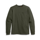 Sitka Foothills Long-Sleeve Crew Image in Cypress Green
