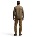Sitka Foothills Long-Sleeve Crew Back Model Image