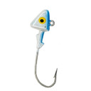 Head Hunter Shad Head Jighead - Pearl Blue
