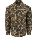 Drake Waterfowl LST Double Down Jac-Shirt Image in Old School