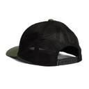 Sitka Icon Flex Mid Pro Trucker Hat Back Image in Sitka Black