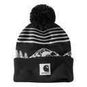 Carhartt Knit Pom Mountain Beanie - Black