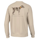 Southern Point Co Greyton Detail Long Sleeve Tee - Sandstone