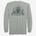 Southern Point Co Lab Retrievers Long Sleeve Tee - Gun Metal