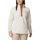 Columbia Women's Benton Springs 1/2 Snap Pull Over II Fleece - Chalk-Camel Brown