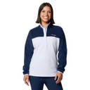 Columbia Women's Benton Springs 1/2 Snap Pull Over II Fleece - Collegiate Navy-Snowdrift