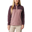 Columbia Women's Benton Springs 1/2 Snap Pull Over II Fleece - Moonvista-Fig