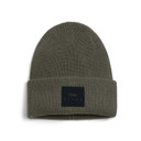 Sitka Double Cuff Acrylic Knit Beanie Image in Cypress Green