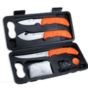 Outdoor Edge Wildlite Knives 3-Pack with Sharperner and Roll Pack