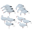 GHG Decoy Systems Pro-Flex Full Body Snow Goose Harvester Decoy 12 Pack Image