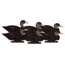 Dakota Decoys X-Treme Fully Flocked Black Duck Decoys, 6 Pack Image