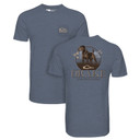 Image of Drake Waterfowl Standing Black Lab T-Shirt in Flint Stone