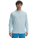 Under Armour Fish Elite Hoodie Image in Stream-Ether Blue