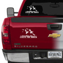 Hunters Image Call'n the Shots Waterfowl Window Decal On Truck Image