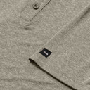 Sitka Essential Short-Sleeve Henley Detailed Image in Oak Heather