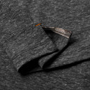 Sitka Essential Short-Sleeve Henley Detailed Image in Obsidian Heather