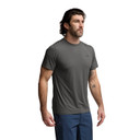 Sitka Radiant Short-Sleeve Crew Front Model Image in Shadow