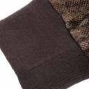 Drake Waterfowl Performance Mesh Turkey Gloves Cuff Image in Mossy Oak Bottomland