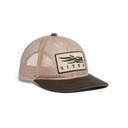 Sitka Icon Mesh Mid Pro Trucker Hat Image in Bark