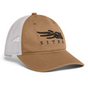 Image of the Sitka Icon Lo Pro Trucker Hat in Sequoia Brown