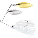 VMC Redline Series Spinnerbait Double Willow - Nickel-Gold White 1/2oz