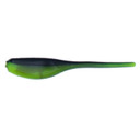 Image of the Rogers 2" Sly Shad in Black/Chartreuse