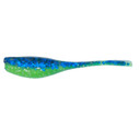Image of the Rogers 2" Sly Shad in Blue Sparkle/Chartreuse Pepper Sparkle