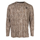 image of Rogers Elite Chill Long Sleeve Tee with Bug Protection in Mossy Oak Bottomland.