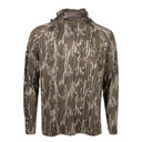 front image of Rogers Elite Chill Hoodie + Bug Protection in Mossy Oak Original Bottomland.