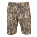 image of Rogers Sporting Goods Camo Drift Shorts in Mossy Oak Original Bottomland.