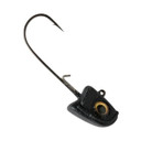 Great Lakes Finesse Hangin Head Jig, 2 Pack - Matte Black