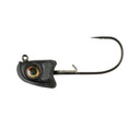 Great Lakes Finesse Sneaky Swimbait Jighead, 2 Pack - Matte Black