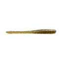 Great Lakes Finesse Drop Worm Image in Green Pumpkin Red Flake