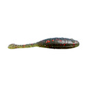 Great Lakes Finesse Flat Cat Soft Bait Image in Green Pumpkin Red Flake